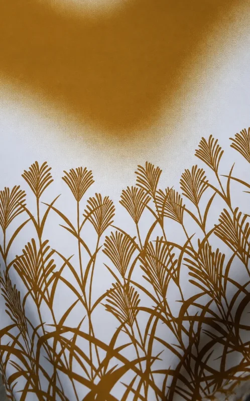 Powder Print fabric